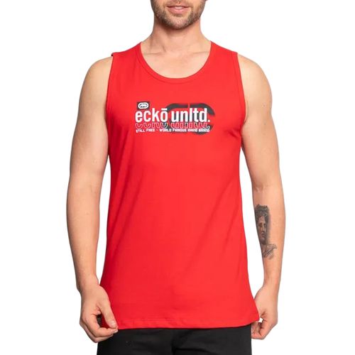 Regata Masculina Ecko Rhino Stamp VERMELHO-EK689- -1-